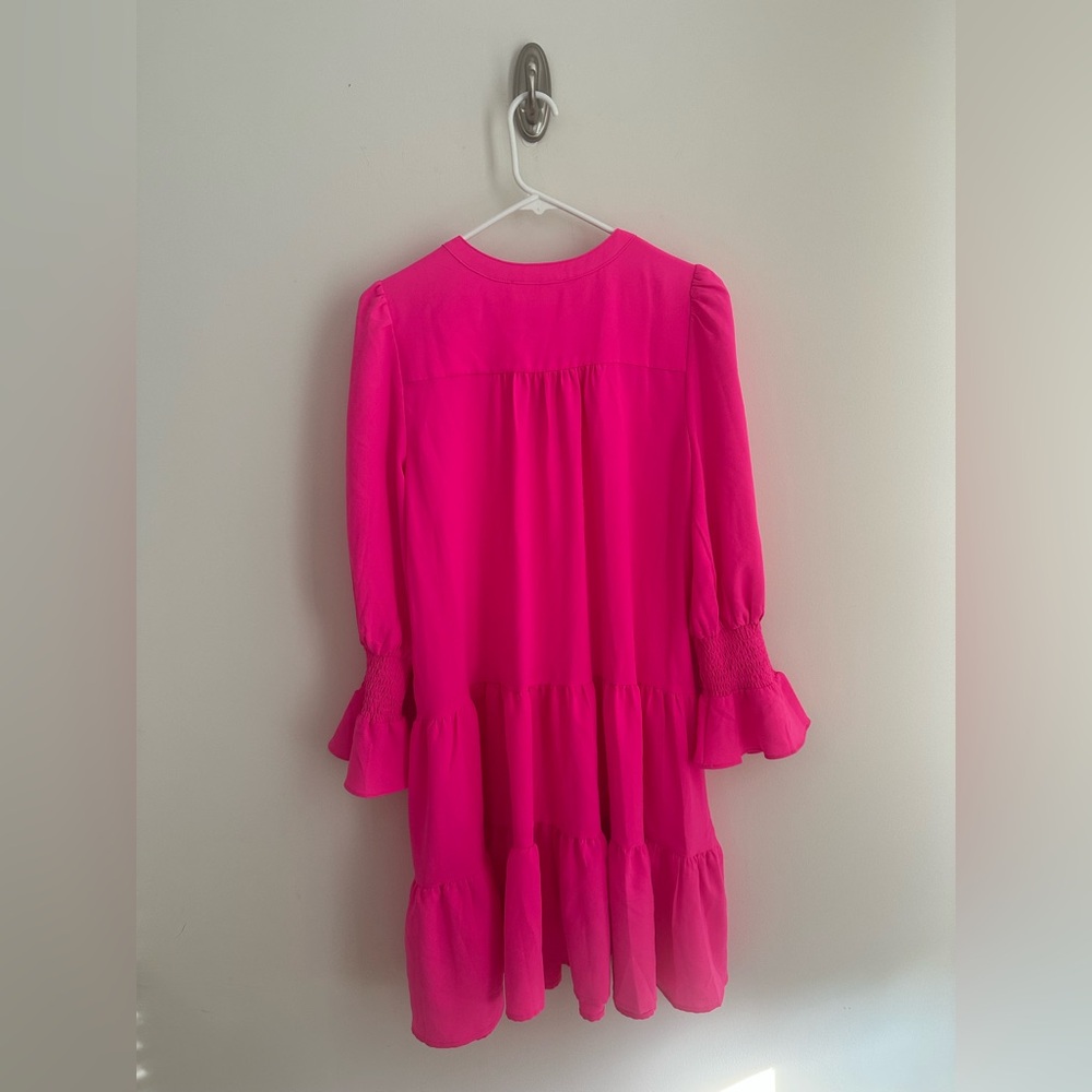 Tuckernuck Pomander Place Kenzo Dress in Electric Pink, Women’s Size Medium - Picture 2 of 3